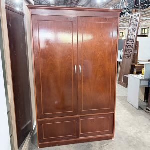 Tủ Áo 1m2 Gỗ Ngăn Trượt Cũ