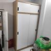 Tủ Cửa Lùa Gỗ 1m4 4 Cánh Cũ