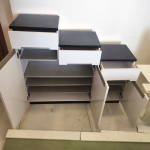 Tủ Giày Dép Bậc Thang 1m24 Nhiều Ngăn Cũ