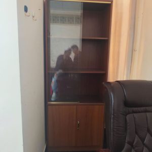 Tủ Hồ Sơ 80cm Cánh Kính Cửa Lùa Cũ