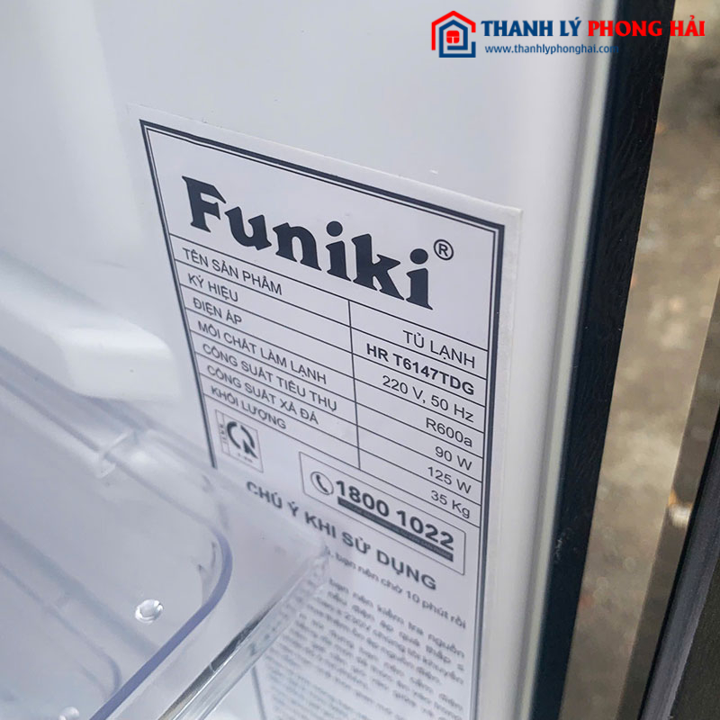 Tủ Lạnh Funiki 2 Cánh FR-T6147TDG Cũ