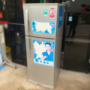 Tủ Lạnh Sanyo Cũ 2 Cánh Ngăn Đá Trên