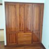 Tủ Quần Áo 4 Cánh Gỗ Sồi HAGL 1m7 Cũ