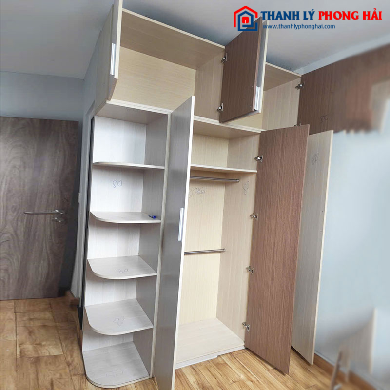 Tủ Quần Áo 7 Cánh Kịch Trần 1m78 Cũ