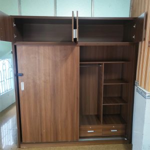 Tủ Quần Áo Cửa Lùa 2m Cũ Gỗ Công Nghiệp