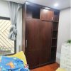 Tủ Quần Áo Gỗ Cửa Trượt 4 Cánh Cũ