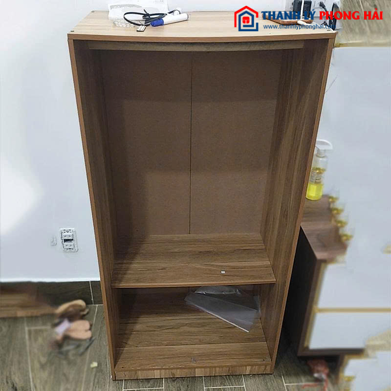 Tủ Quần Áo Mini Không Cánh Gỗ Cũ