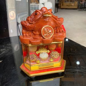 Tượng Cóc Thiềm Thừ Ngậm Tiền Phong Thủy Cũ
