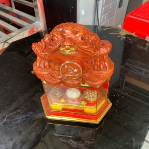 Tượng Cóc Thiềm Thừ Ngậm Tiền Phong Thủy Cũ