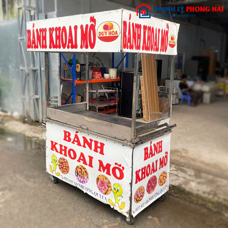 Xe Bán Hàng Inox 1m3 Cũ