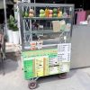 Xe Bán Hàng Inox Take Away Tủ Kính Cũ